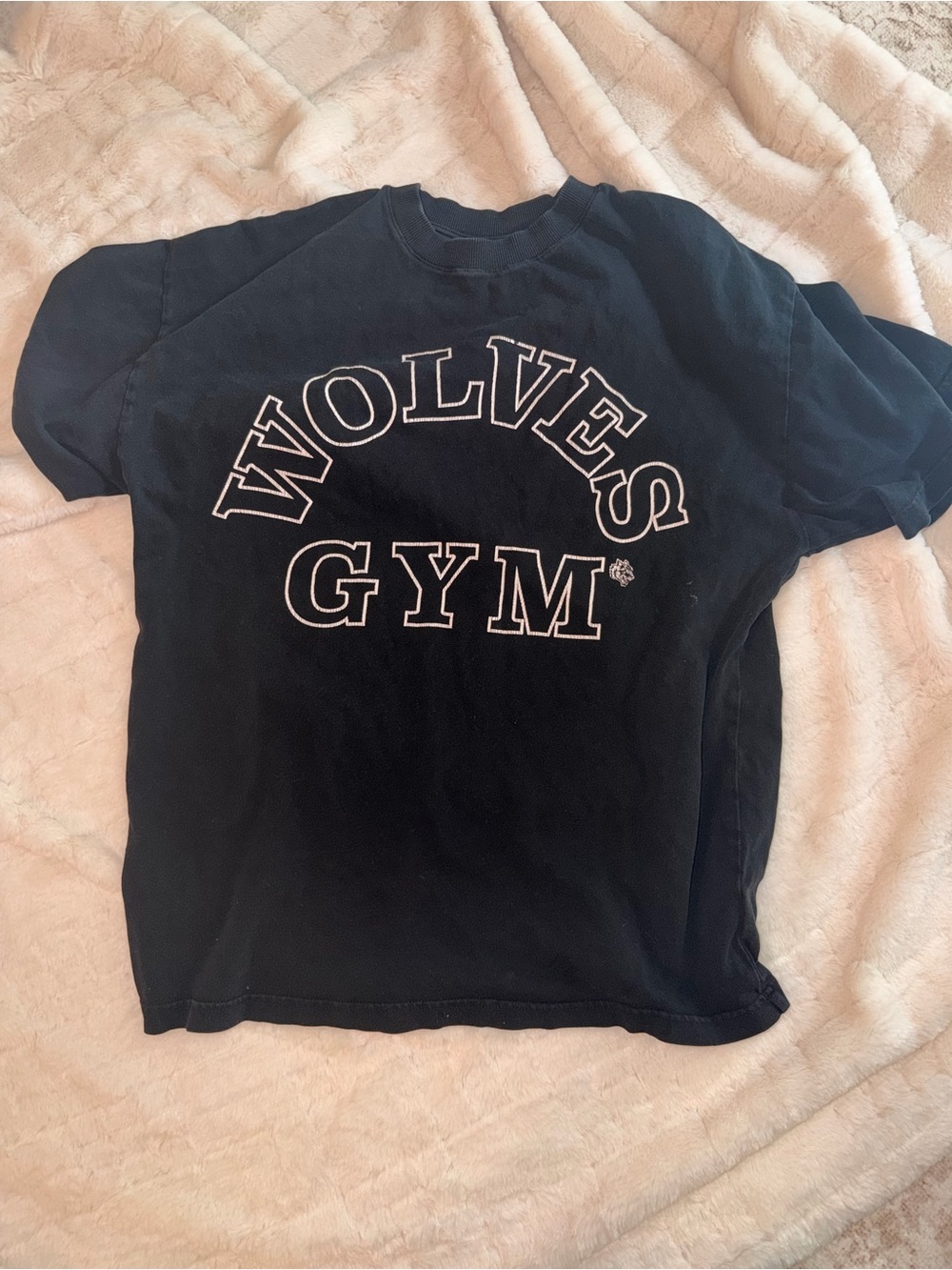 Darc Sport Wolves Gym MENS' Black Graphic Tee